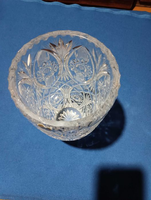 Настоящая Богемская хрустальная Ваза