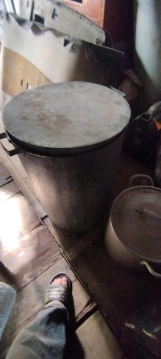 Продам бочку из оцинковки