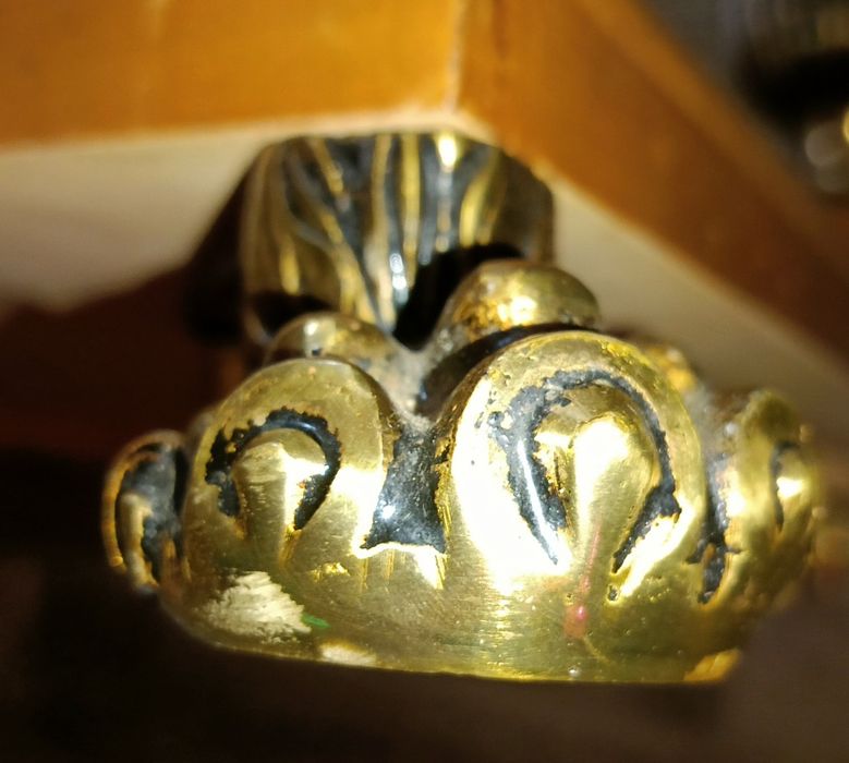 Масивна Холна Маса Барок- Златно Покритие 14К