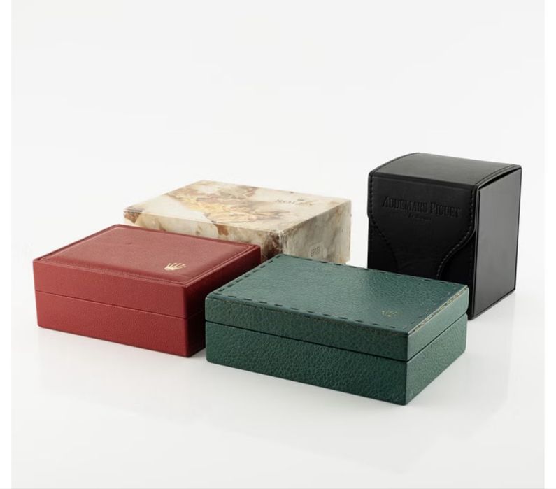 Cutie ceas Rolex si Audemars Piguet original - pret pe buc