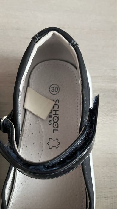 Обувь школьная цвет синий