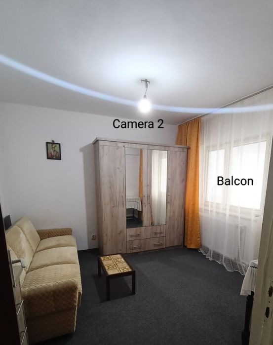 Vând apartament central, zona Calea lui Traian, 2 camere, parter