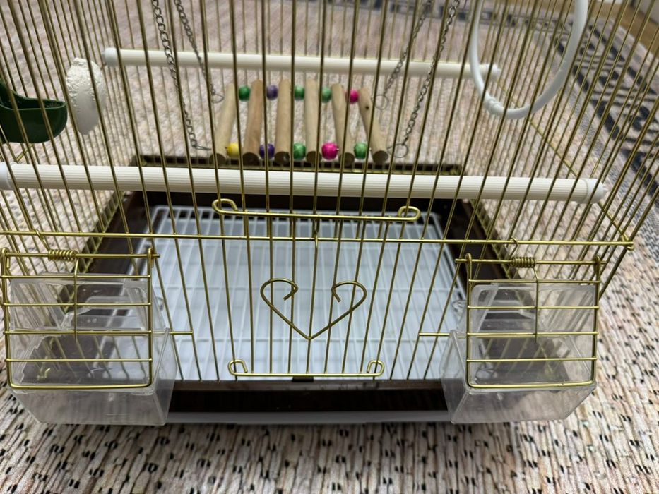 Клетка для попугаи,Комплект