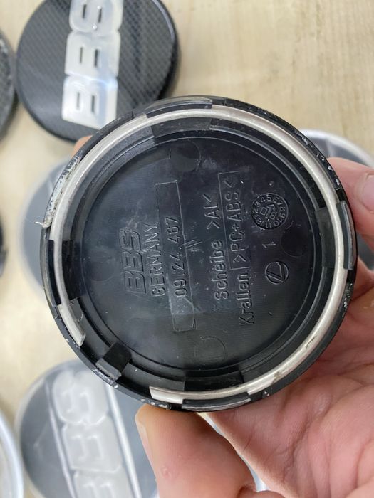 BBS 3D, Carbon капачки и гайки