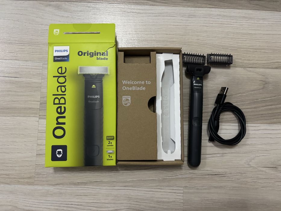 Philips OneBlade тример,брада,подстригване