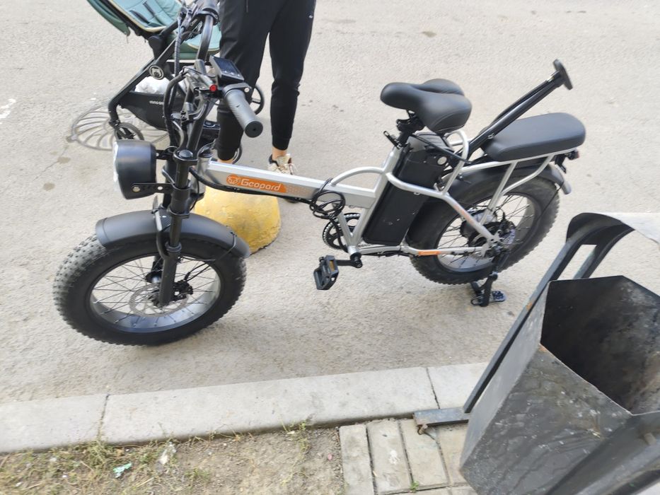 Продам электровелосипед почти новый