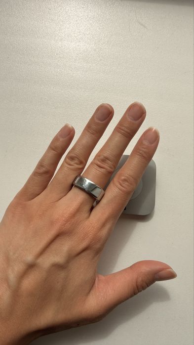 Oura ring 4 Silver размер 8