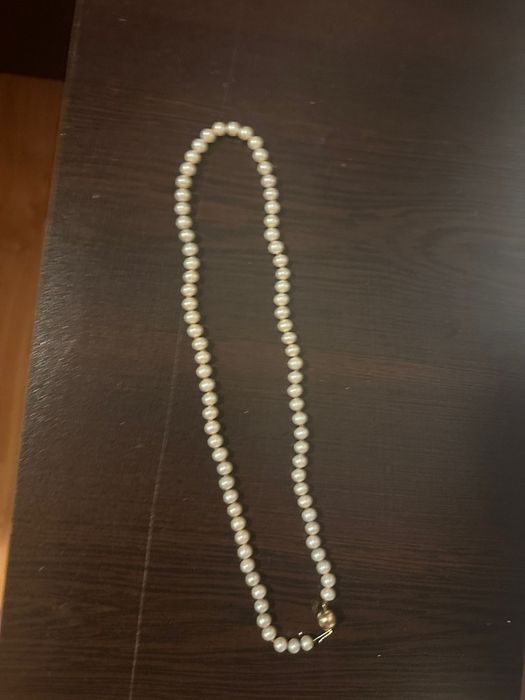 Colier perle reale de cultura