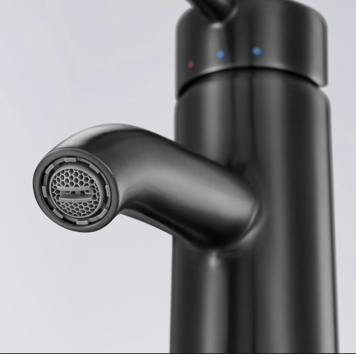 Baterie lavoar  negru