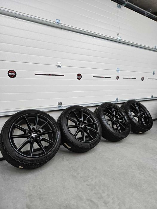 Комплект алуминиеви джанти BORBET с чисто нови зимни гуми MICHELIN Pilot Alpin
