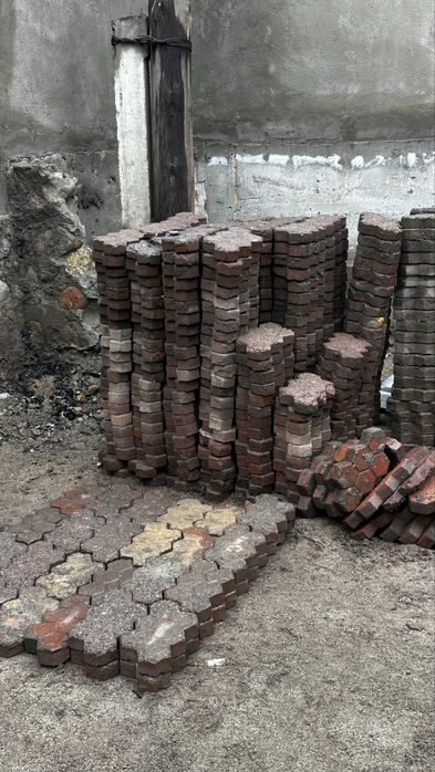 Брусчатка бу 90кв.м