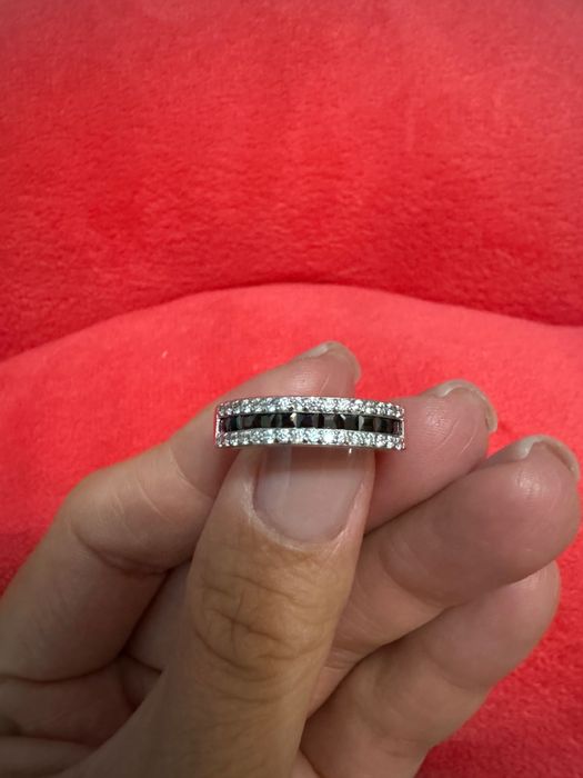 Inel de argint cu zirconii 925