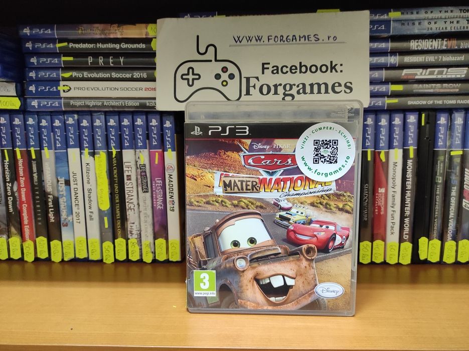 Vindem joc  Cars Mater National Championship PS3 Forgames.ro
