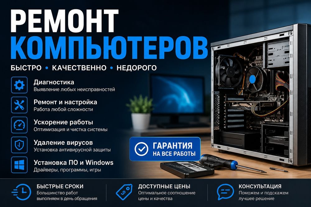 Ремонт компьютеров