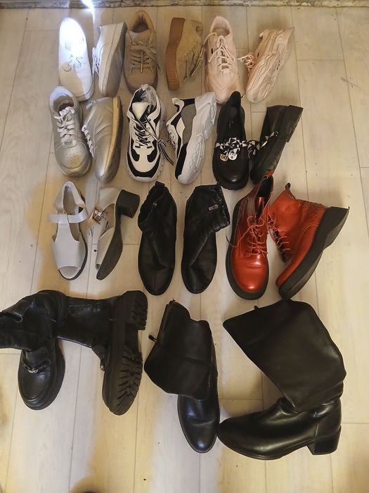 Обуви сапоги кожа размер 38