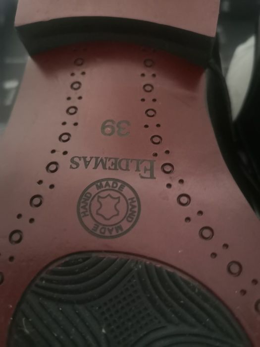 Pantofi negri piele 39