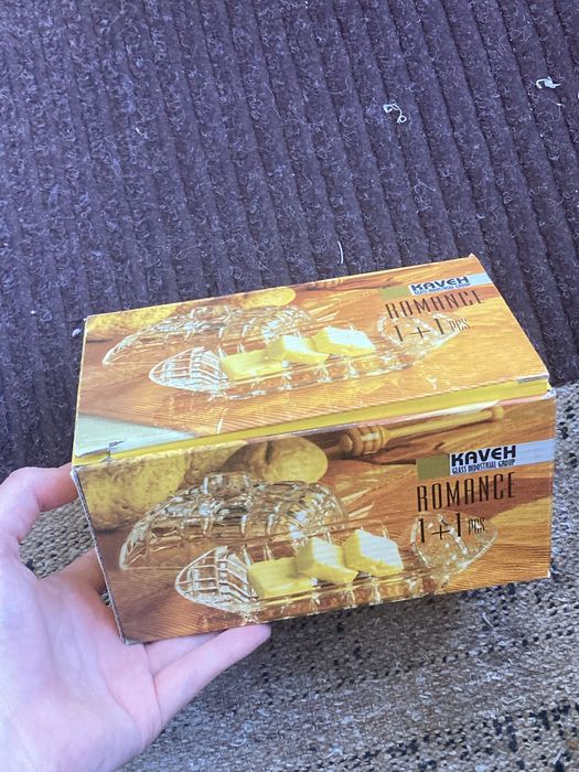 Посуда стеклянная для масла