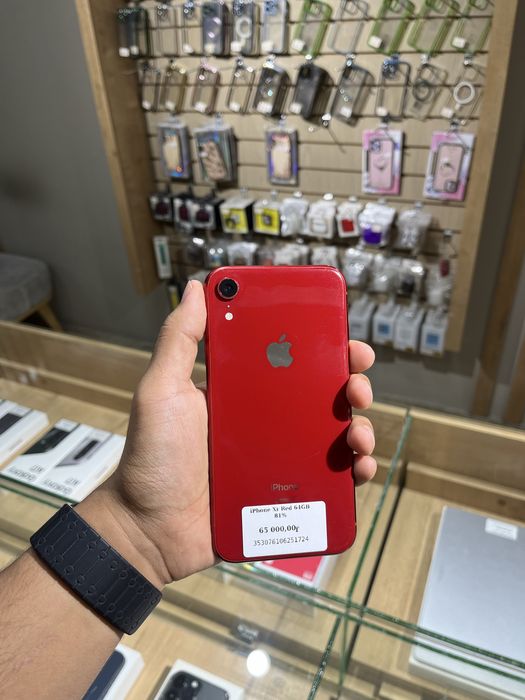 iPhone XR Red 64GB 81%
