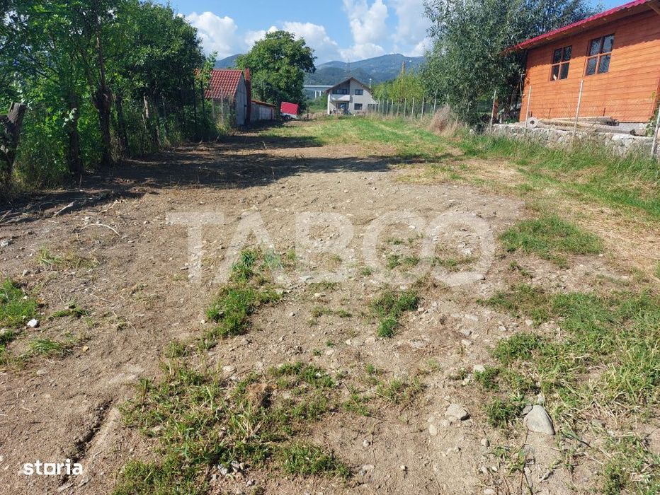 Teren intravilan 812 mp PUZ aprobat utilitati pe teren Talmaciu
