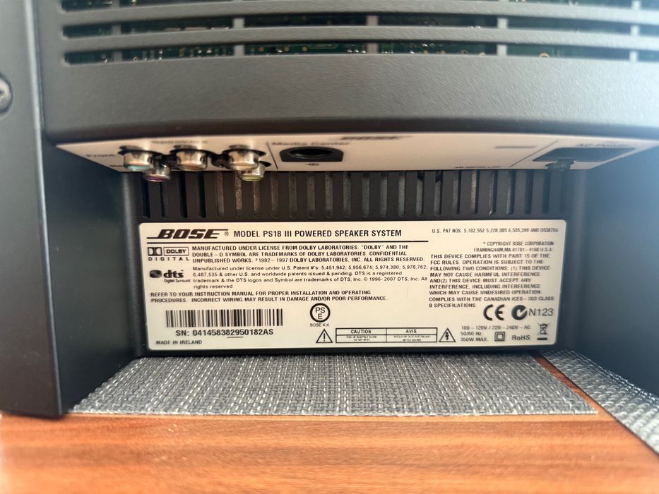 BOSE Lifestyle 18 series |||DVD Система за домашно кино