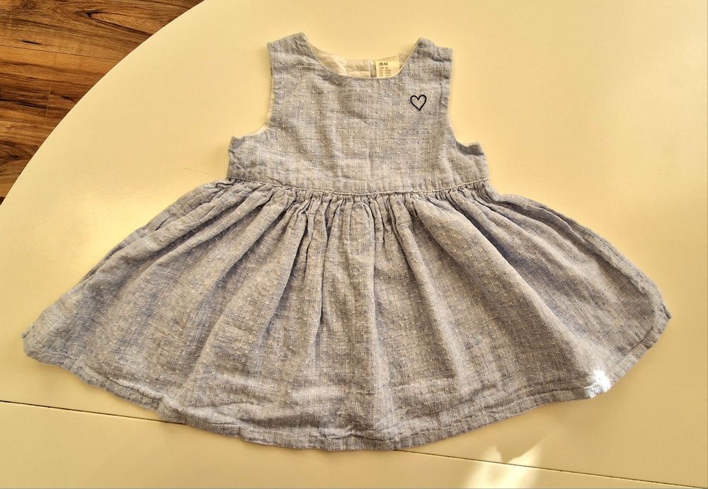 Лот от роклички и гащеризони, размер 68-74,  Okaidi, H&M, Name it и др.