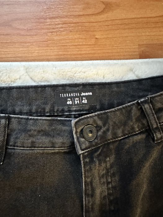 Blugi cargo negri