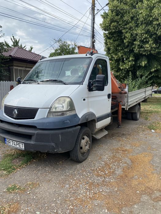 Vand Renault Mascott cu macara