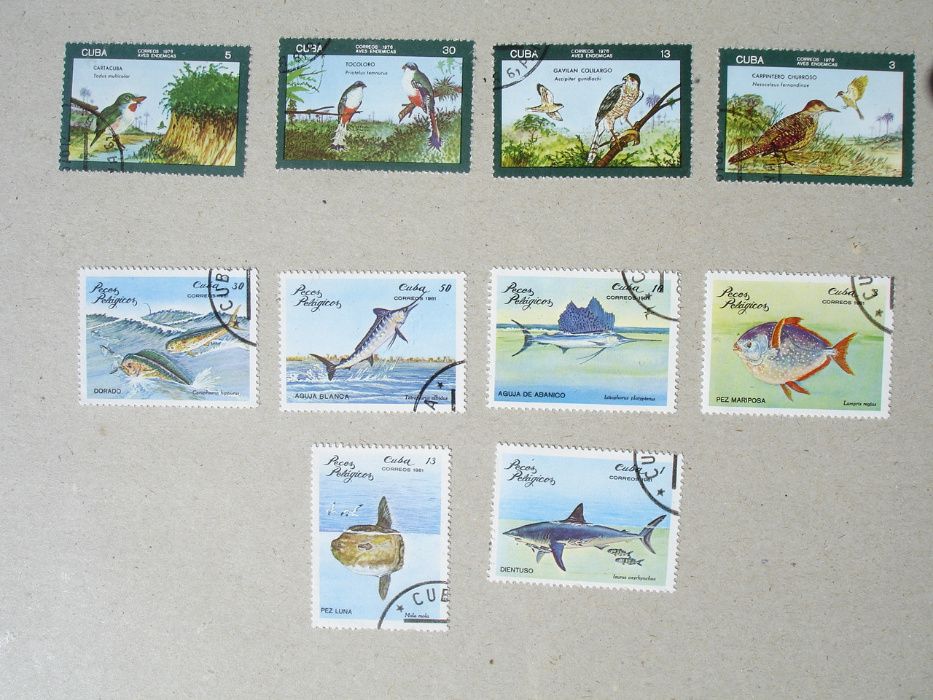 Пощенски марки от Куба