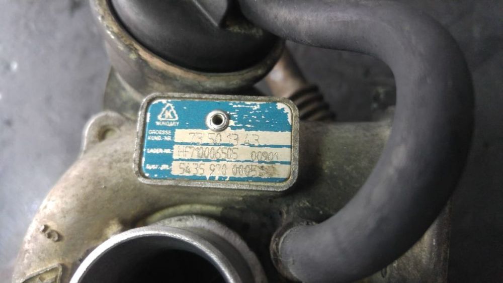 Turbina 1.3 multijet 188a9000 fiat punto 54359700005