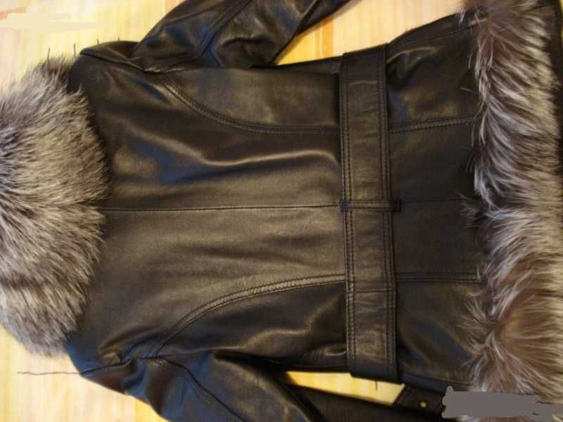 Яке от естествена кожа