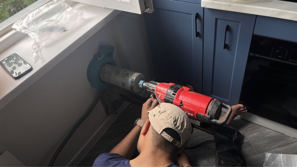 Алмазное сверление ( Бурение)