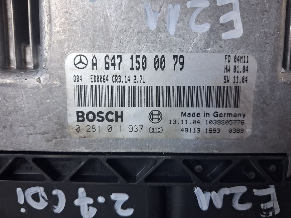 Компютър двигател Mercedes W211 270cdi