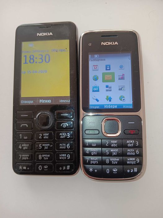 Nokia C2-01 и Nokia 6210. Телефон с копчета.