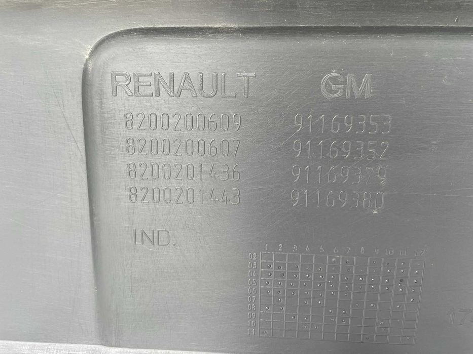 Bara fata Renault Trafic 2 2001+ Vivaro Primaster noua originala