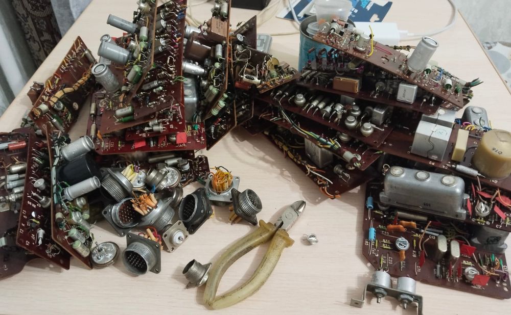 Платы советские.