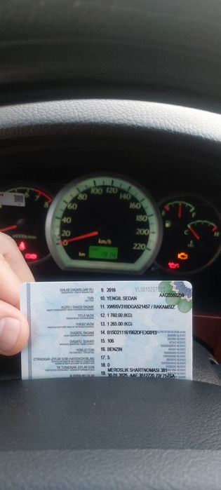 Gentra идеал холатда