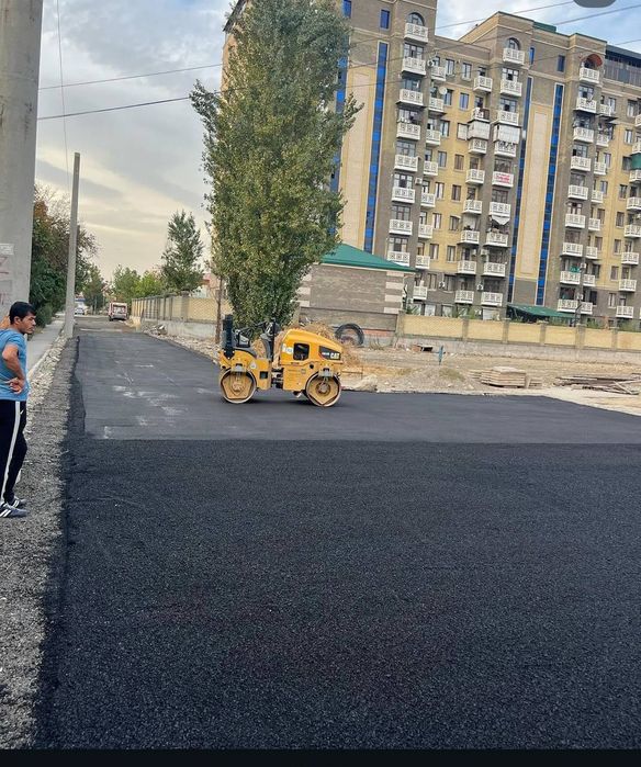 Asfalt xizmati eng qulay narxlarda!!!
10 yildan ortiq yuqori malakali