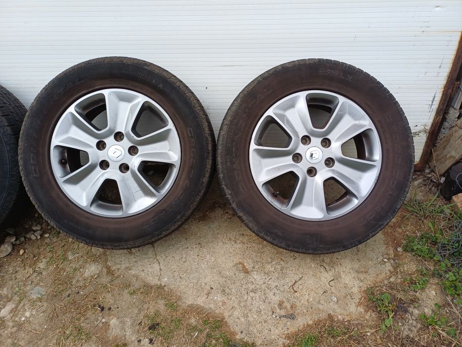 Jante aliaj 16"orig.DACIA DUSTER anv.Vara Continental 215/65/16