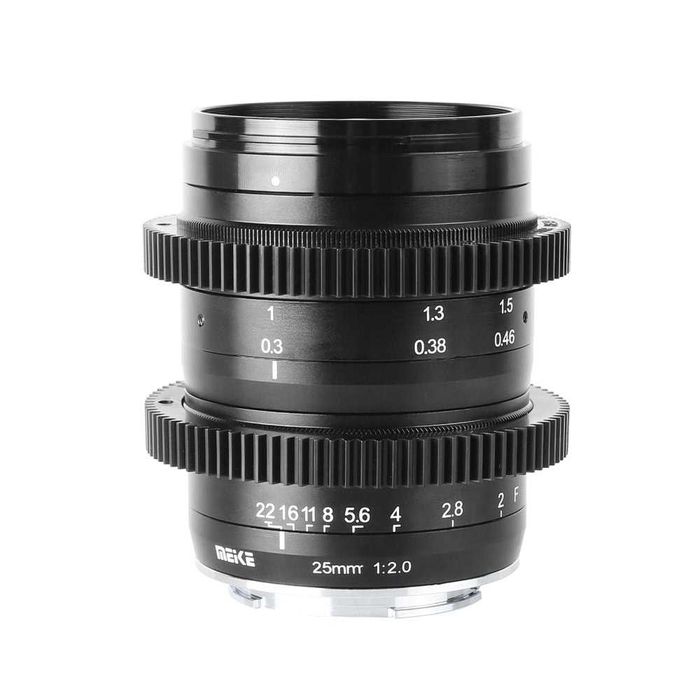 Obiectiv Meike 25mm F2.0 pentru SONY E mount