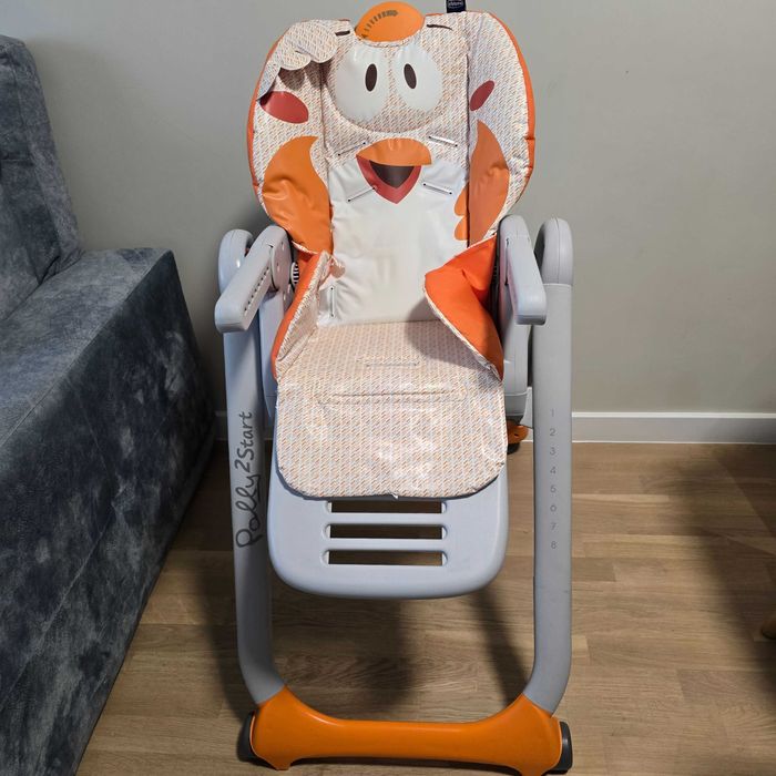 Детско столче за хранене Chicco Polly 2 Start 2 в 1 Fancy Chicken