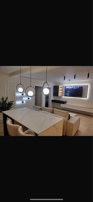 Inchiriez ap 3 camere bloc nou Bradet
