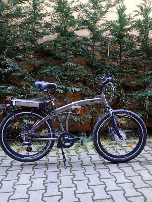 Bicicleta Electrica Pliabila roti 26" frâne disc