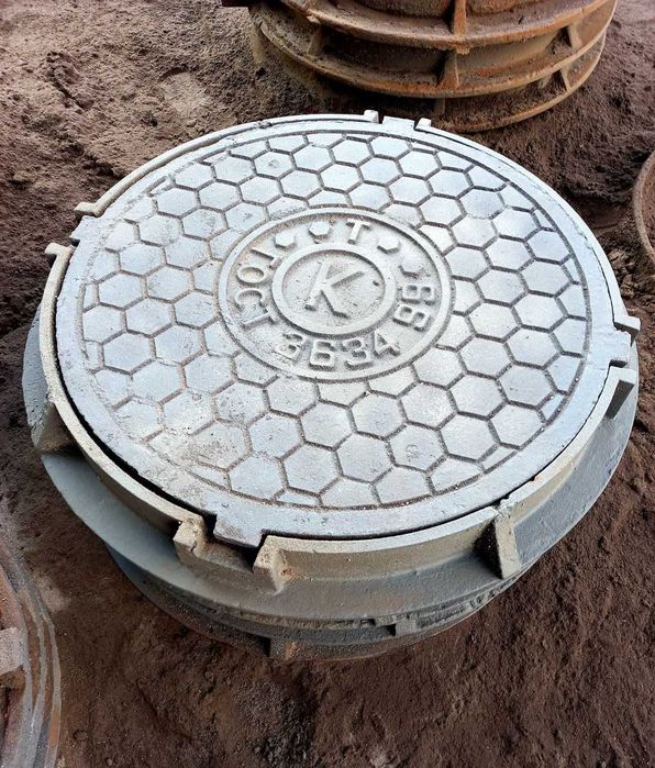 Люк Бетонный Чугунный Полимерный для Колодцев Канализации Арзон