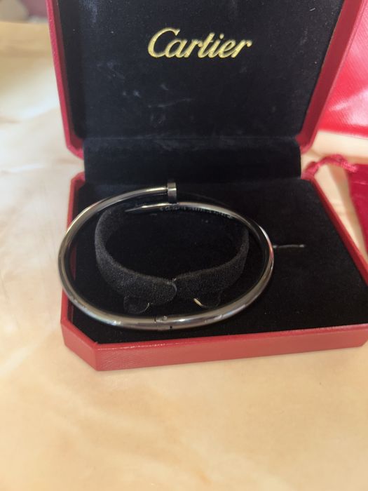 Bratara cartier nail black