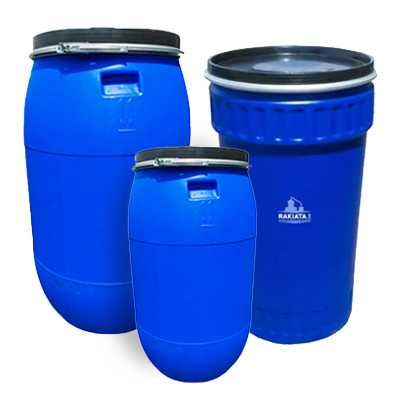 Бидон с капак с метален обръч - 60л - 85л - 120л - 150л - 220л.