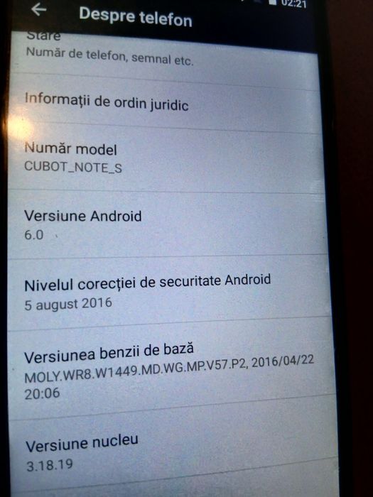 Vând telefon Cubot