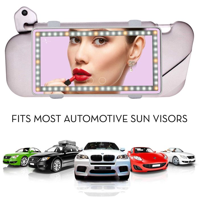 Oglinda cosmetica portabila, pentru masina, deplasari