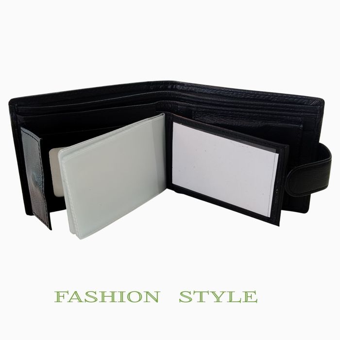 Мъжки портфейл от естествена кожа с личен калъф за документи