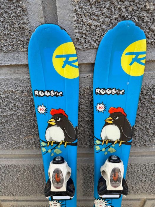schi copii rossignol roostie 80 si 93 cm