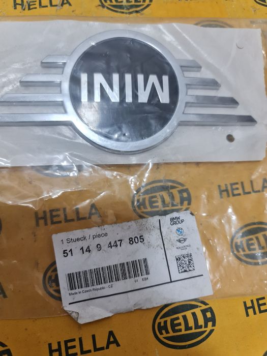 Sigla emblema capota Mini Cooper S One Country f55 f56 f57 f60 r60 r55 r56 JCW